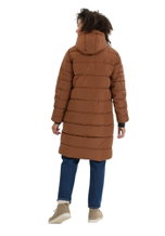 Whistler Winter-Steppmantel Amaret Long Puffer Jacket (warm, wasserdicht, winddicht) soft silt braun Damen